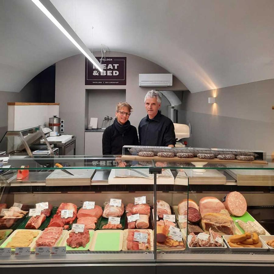 Stalder Meat & Bed Bed & Breakfast Muralto Eksteriør bilde